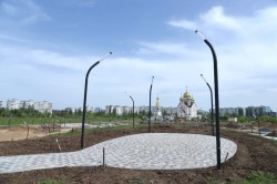 В Волгодонске благоустраивают бульвар возле сквера «Дружба» и парк «Молодежный»